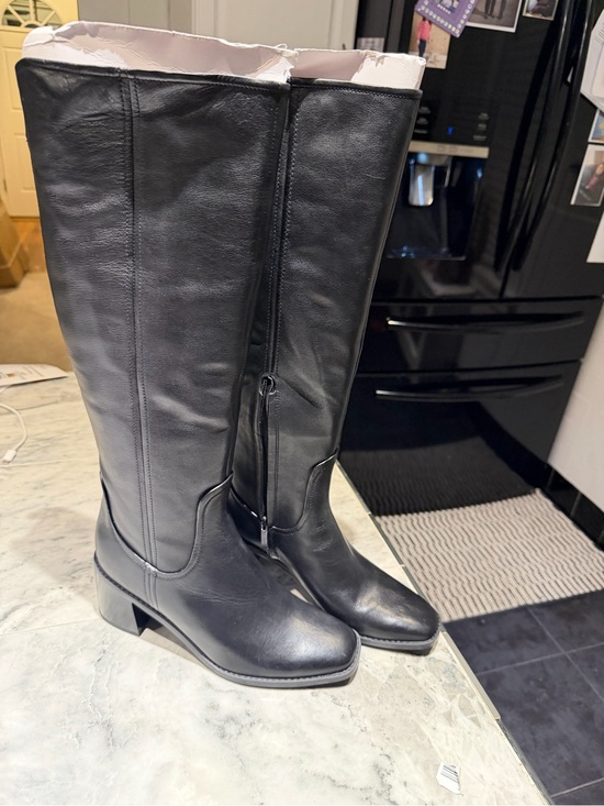 27 EDIT Shoes - 27 EDIT Black Leather Boot Interior with Branded Insole new no (box)